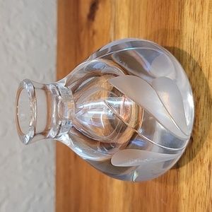 Vintage Atlantis Lead Crystal Perfume Bottle without Stopper